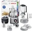 غذاساز بوش مدل MC812M853G Bosch Food processor MultiTalent 8 1250 W Black, Brushed stainless steel MC812M853G