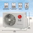  LG air conditioner S4NW12JA3BA 12000 BTU