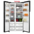 خرید یخچال ساید توشیبا 30 فوت مشکی GR-RS780WI-PGF(22)