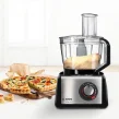 غذاساز بوش مدل MC812M853G Bosch Food processor MultiTalent 8 1250 W Black, Brushed stainless steel MC812M853G