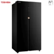 خرید یخچال ساید توشیبا 30 فوت مشکی GR-RS780WI-PGF(22)