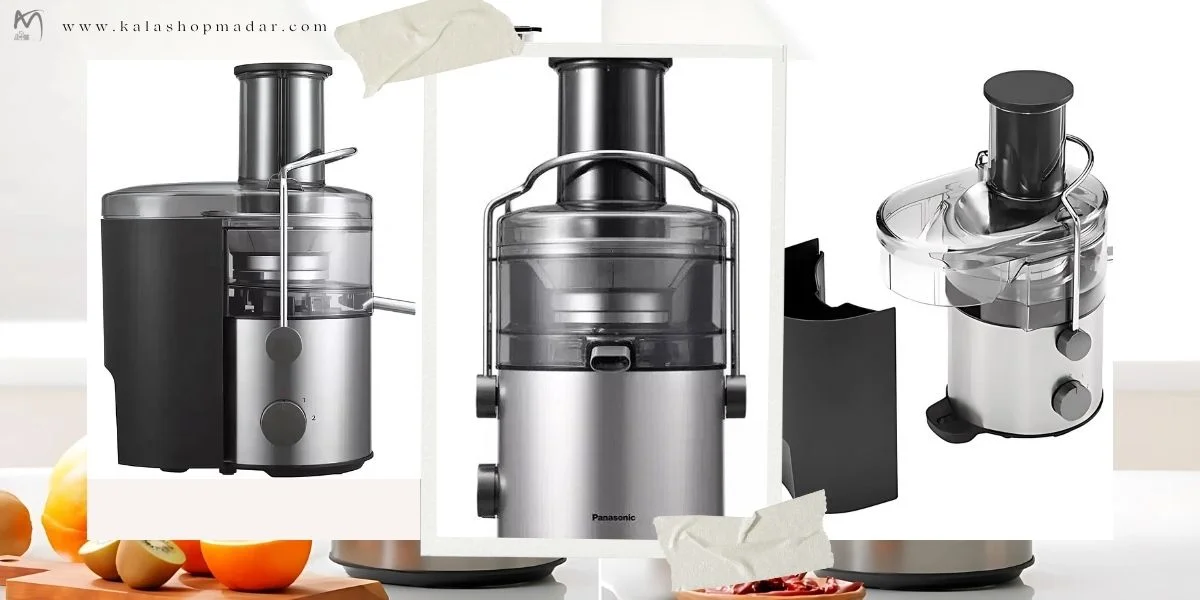 طرز استفاده آبمیوه‌گیری 3کاره پاناسونیک MJ-CB800