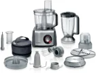 غذاساز بوش مدل MC812M853G Bosch Food processor MultiTalent 8 1250 W Black, Brushed stainless steel MC812M853G
