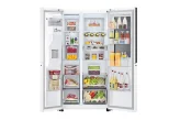 یخچال ساید بای ساید ال جی مدل X287 GCX-287TNW LG InstaView Side by Side Refrigerator