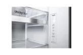 یخچال فریزر الجی ساید بای ساید درب شیشه ای(InstaView) x348 LG InstaView ThinQ Side by Side Refrigerator, UVnano GR-X348CSFS