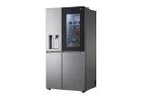 یخچال فریزر الجی ساید بای ساید درب شیشه ای(InstaView) x348 LG InstaView ThinQ Side by Side Refrigerator, UVnano GR-X348CSFS