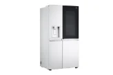 یخچال فریزر الجی ساید بای ساید درب شیشه ای(InstaView) x348 LG InstaView ThinQ Side by Side Refrigerator, UVnano GR-X348CSFS