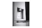 یخچال فریزر الجی ساید بای ساید درب شیشه ای(InstaView) x348 LG InstaView ThinQ Side by Side Refrigerator, UVnano GR-X348CSFS