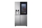 یخچال فریزر الجی ساید بای ساید درب شیشه ای(InstaView) x348 LG InstaView ThinQ Side by Side Refrigerator, UVnano GR-X348CSFS