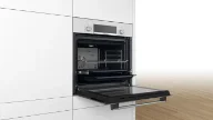 فر توکار برقی 66 لیتری سفید بوش HBF534EW0Q Series 4 Built-in oven 60 x 60 cm White HBF534EW0Q