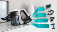 جارو شارژی ایستاده بوش مدل BCS712GB Rechargeable vacuum cleaner Unlimited 7 White BCS712GB